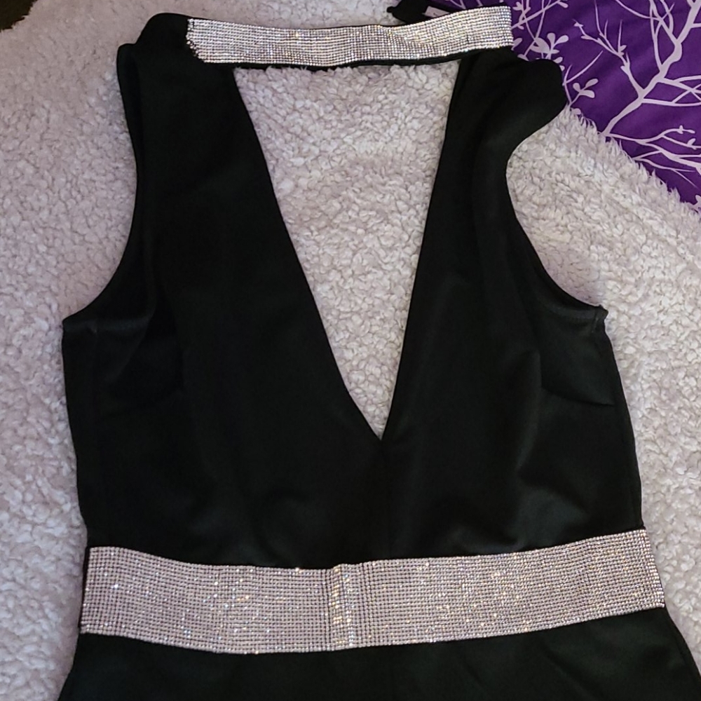 Black jumpsuit